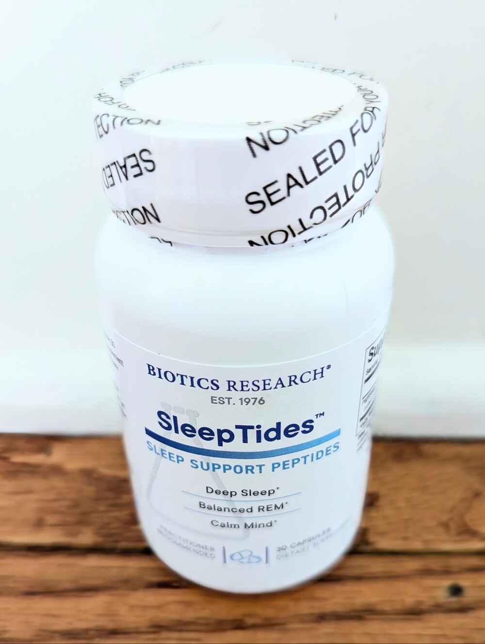 BRAND NEW! SleepTides Sleep Support Peptides, 30 Capsules